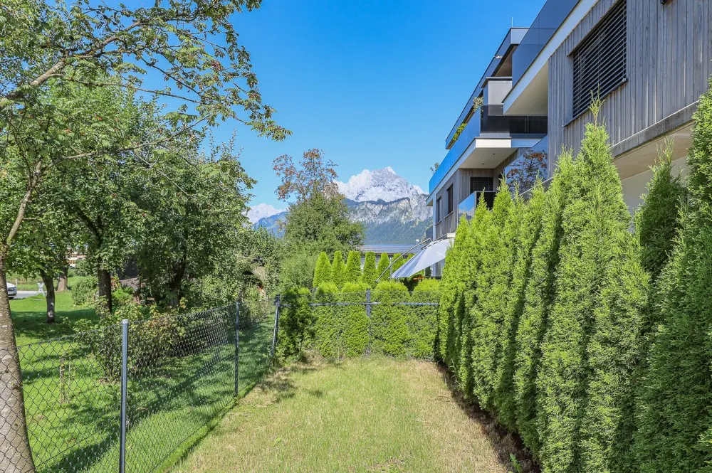 KITZIMMO-moderne Gartenwohnung in exklusivem Neubau - Immobilien St. Johann.