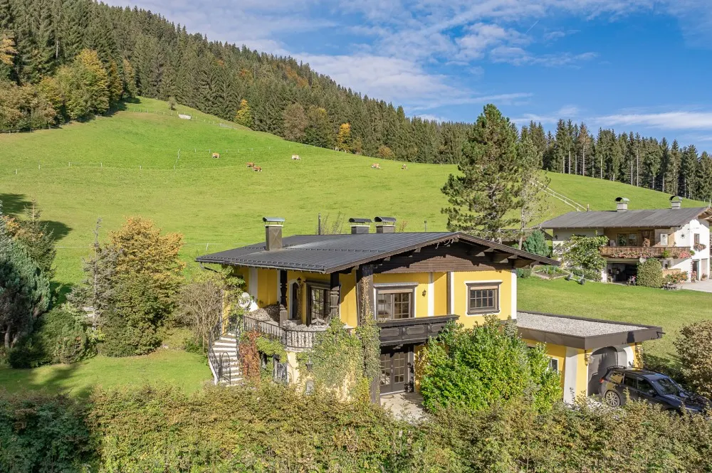 KITZIMMO-Alm Berghütte in Toplage kaufen - Immobilien Kitzbüheler Alpen.