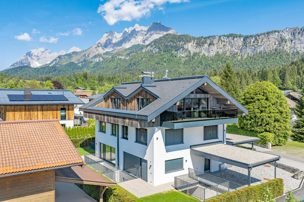KITZIMMO-Luxus-Penthouse mit Kaiserblick kaufen - Immobilien St. Johann.