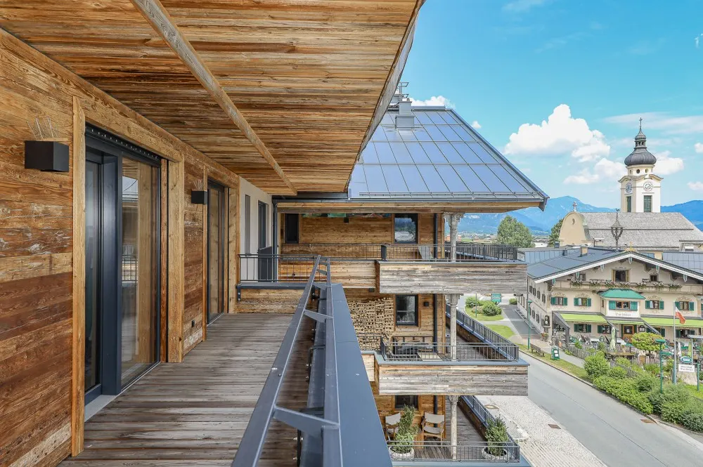 KITZIMMO-Luxuswohnung mit Bergblick in Toplage kaufen - Immobilien Oberndorf.