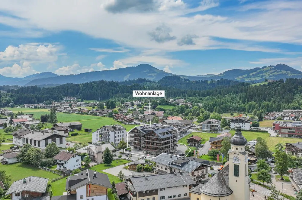 KITZIMMO-Luxuswohnung mit Bergblick in Toplage kaufen - Immobilien Oberndorf.