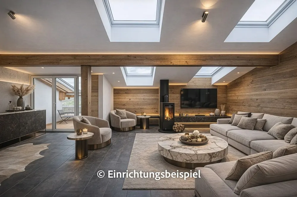 KITZIMMO-exklusive Dachgeschosswohnung kaufen - Immobilien Kitzbühel.