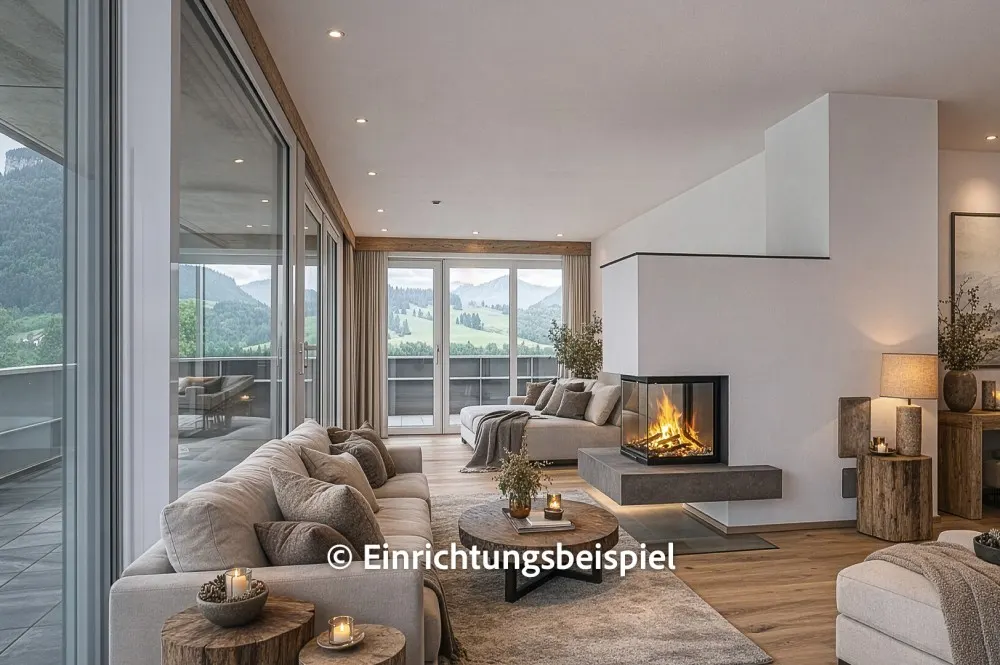 KITZIMMO-Luxuriöses Neubau-Penthouse mit Kaiserblick kaufen - Immobilien Kirchdorf.