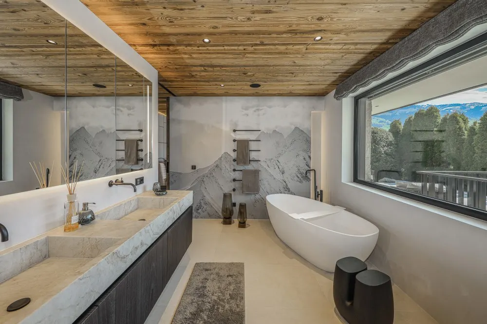 KITZIMMO-Luxusvilla mit Pool am Hahnenkamm - Immobilien Kitzbühel.