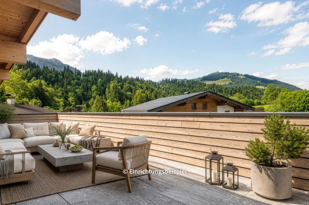 KITZIMMO-Luxuspenthouse mit Bergblick kaufen - Immobilien Fieberbrunn.-5
