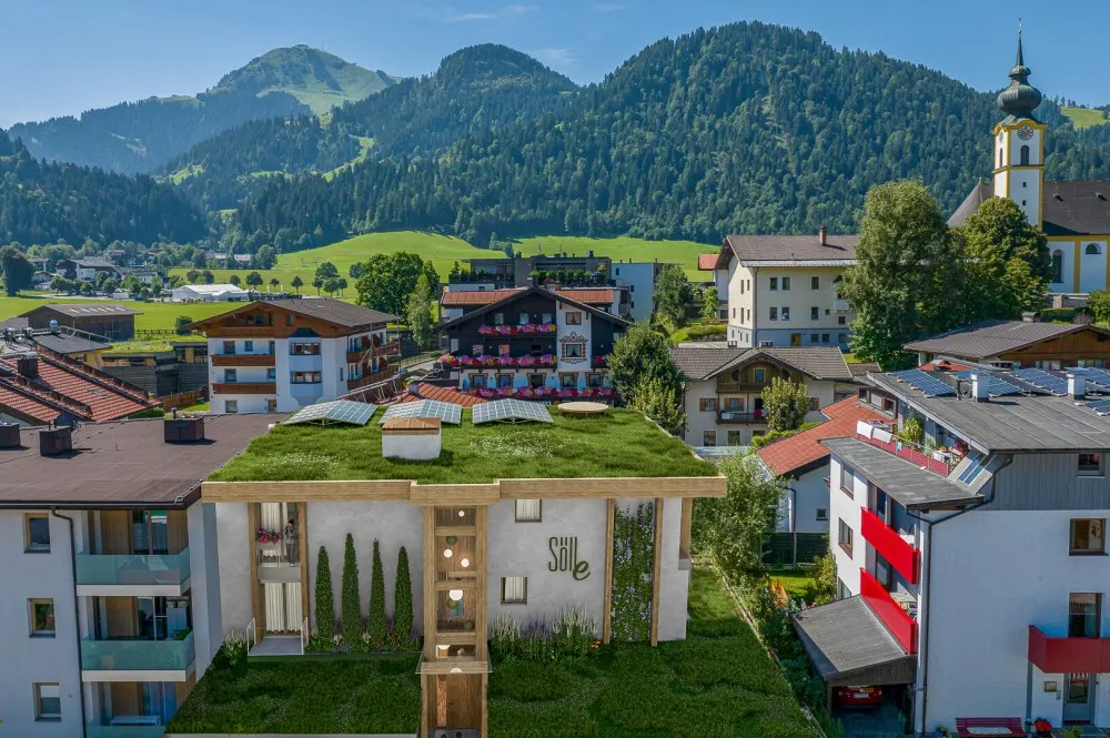 KITZIMMO-Grundstück mit Baugenehmigung für 5 Wohnungen - Immobilien Söll.