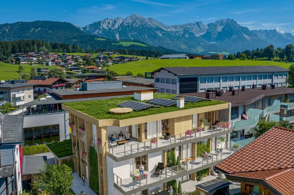KITZIMMO-Grundstück mit Baugenehmigung für 5 Wohnungen - Immobilien Söll.