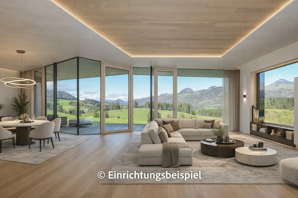 KITZIMMO-Luxusvilla mit Pool und Bergblick in Toplage kaufen - Immobilien Schwendt.