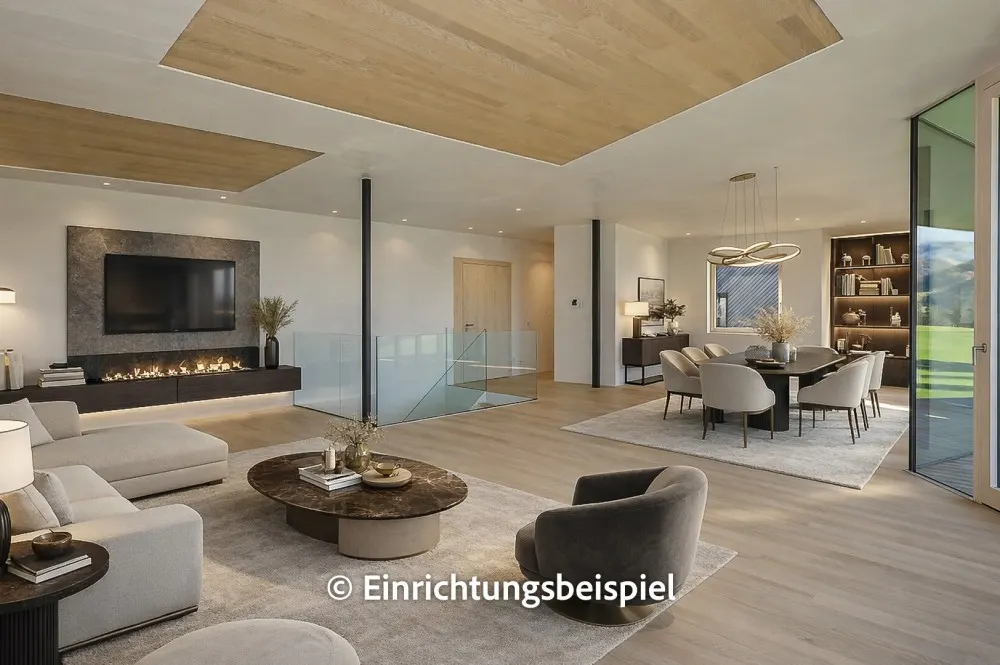 KITZIMMO-Luxusvilla mit Pool und Bergblick in Toplage kaufen - Immobilien Schwendt.