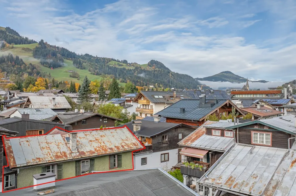 KITZIMMO-Knappenhaus in zentraler Ruhelage kaufen - Immobilien Kitzbühel.