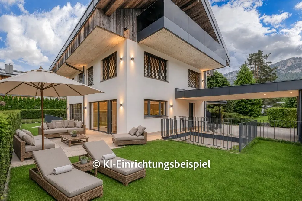 KITZIMMO-Exklusive Neubau-Wohnung in sonniger Toplage - Immobilien St. Johann.-7