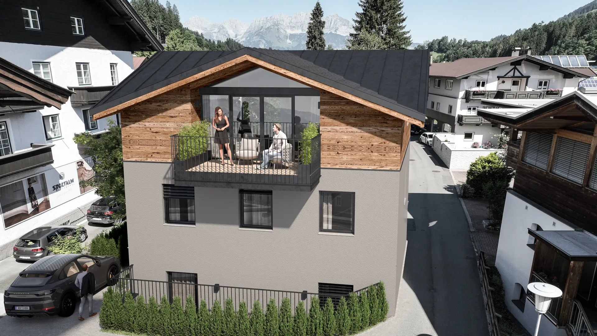 KITZIMMO-Stadthaus in Innenstadtlage kaufen - Immobilien Kitzbühel.