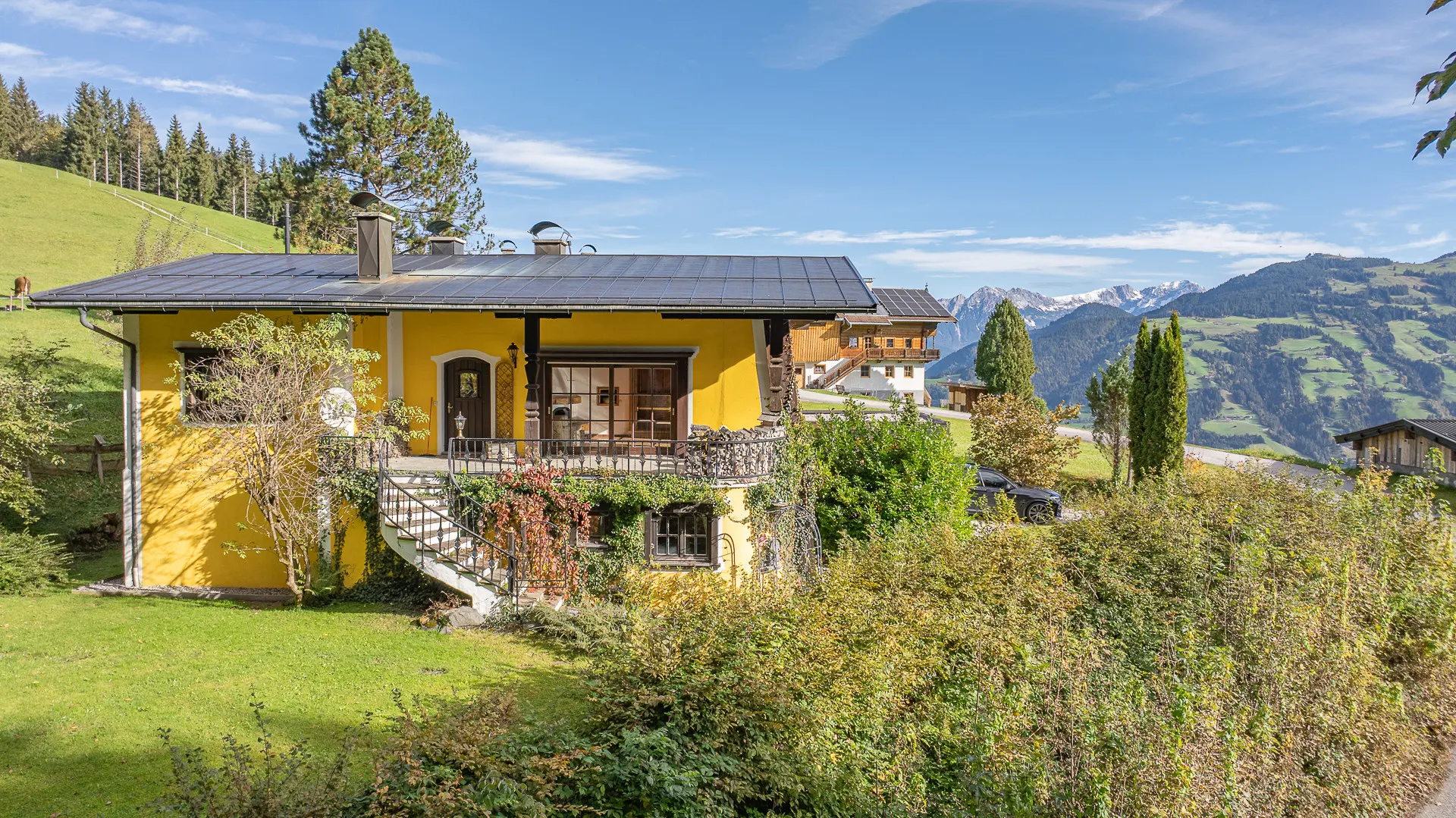 KITZIMMO-Alm Berghütte in Toplage kaufen - Immobilien Kitzbüheler Alpen.