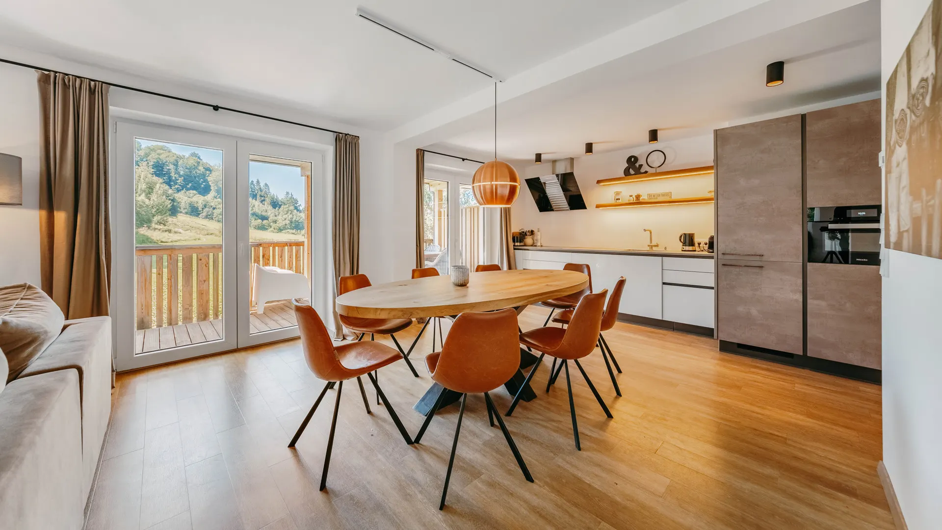 KITZIMMO-Exklusive Wohnung mit Panoramaterrasse in Skiliftnähe - Immobilien St. Johann.