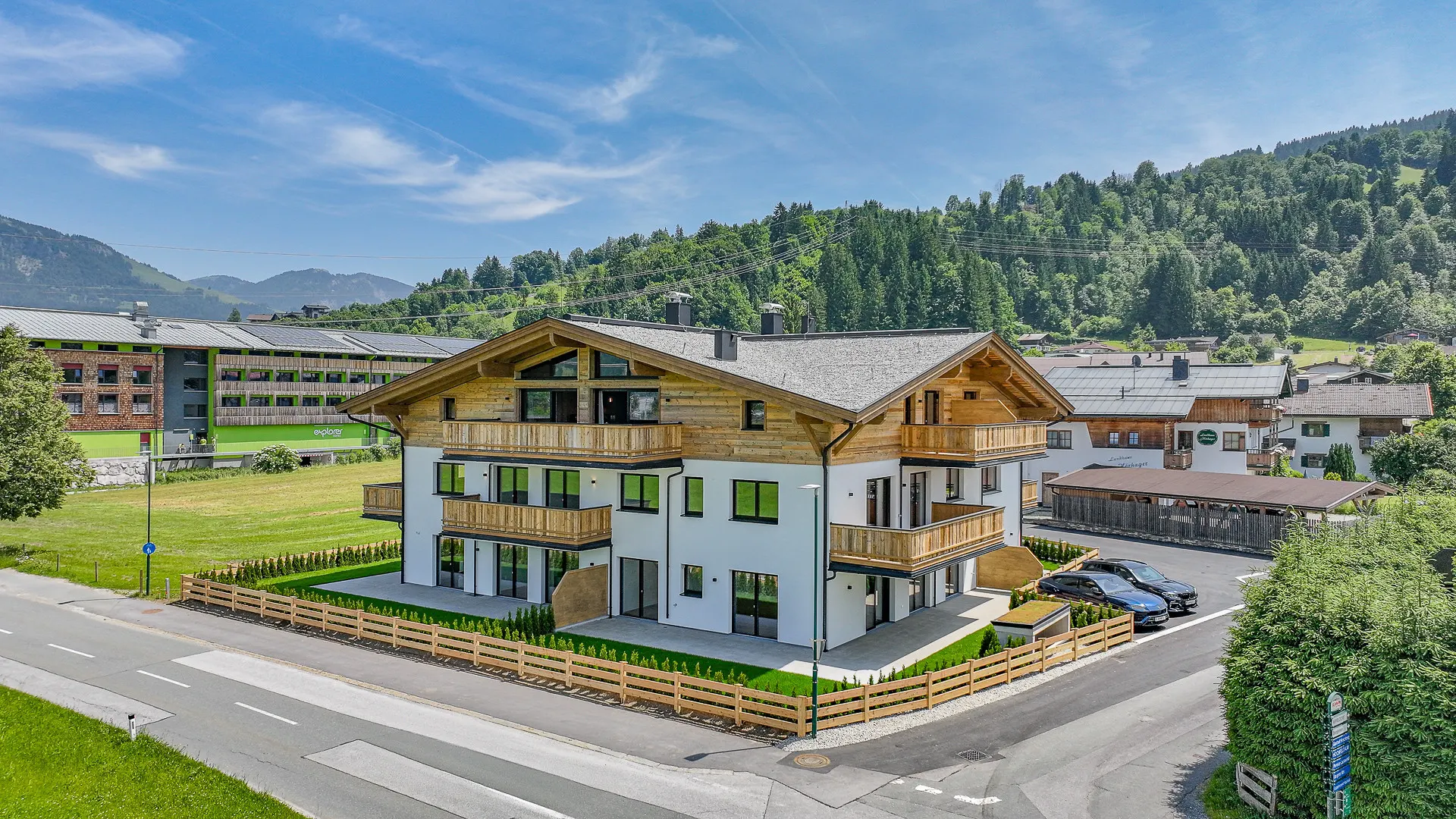 KITZIMMO.Neubauprojekt mit 10 exklusiven Wohnungen kaufen - Immobilien St. Johann.