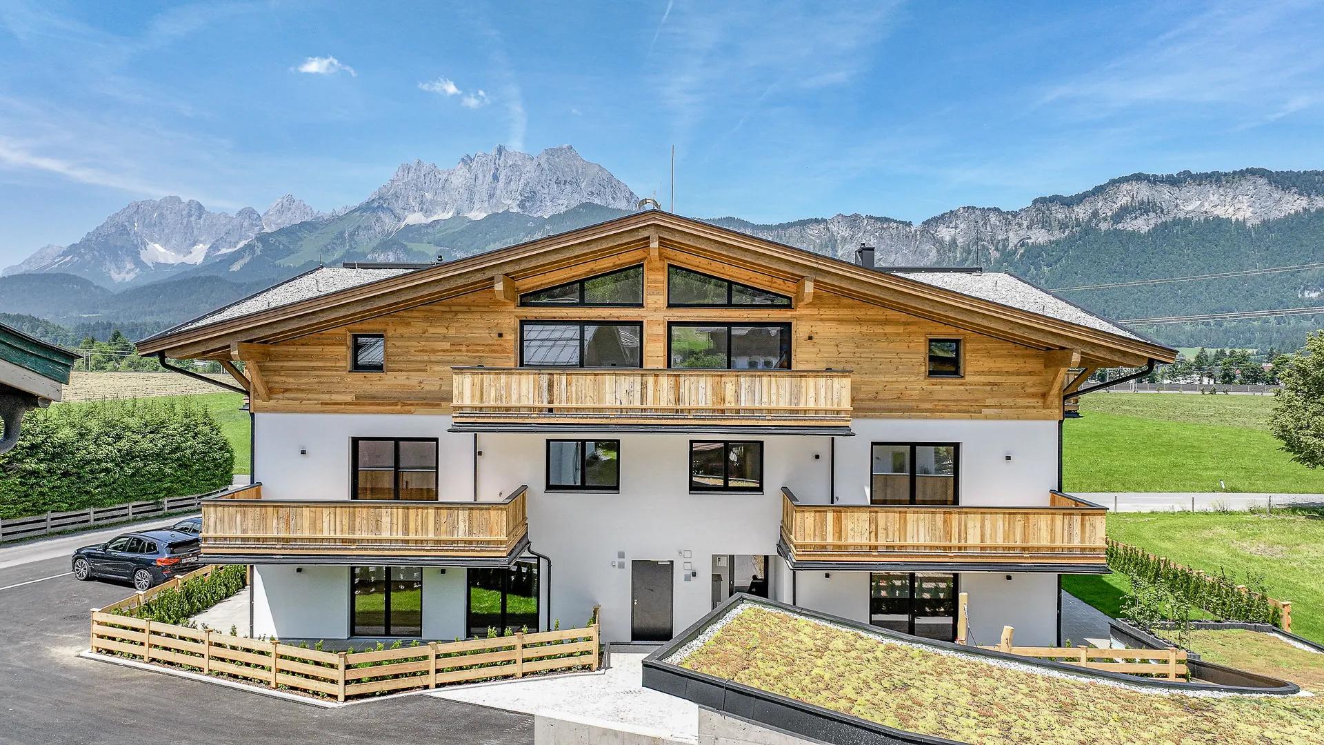 KITZIMMO.Neubauprojekt mit 10 exklusiven Wohnungen kaufen - Immobilien St. Johann.