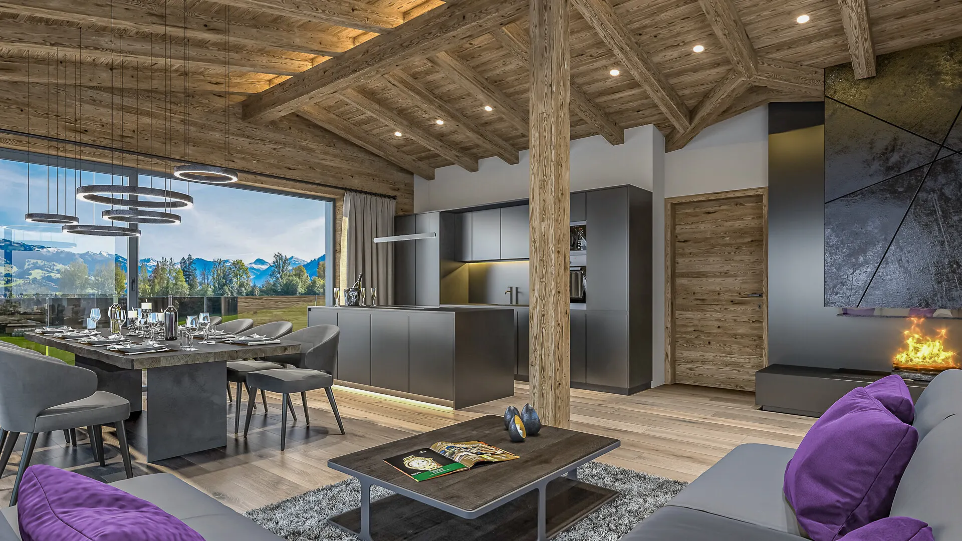 KITZIMMO-Luxuswohnungen am Hahnenkamm kaufen - Immobilien Kitzbühel.