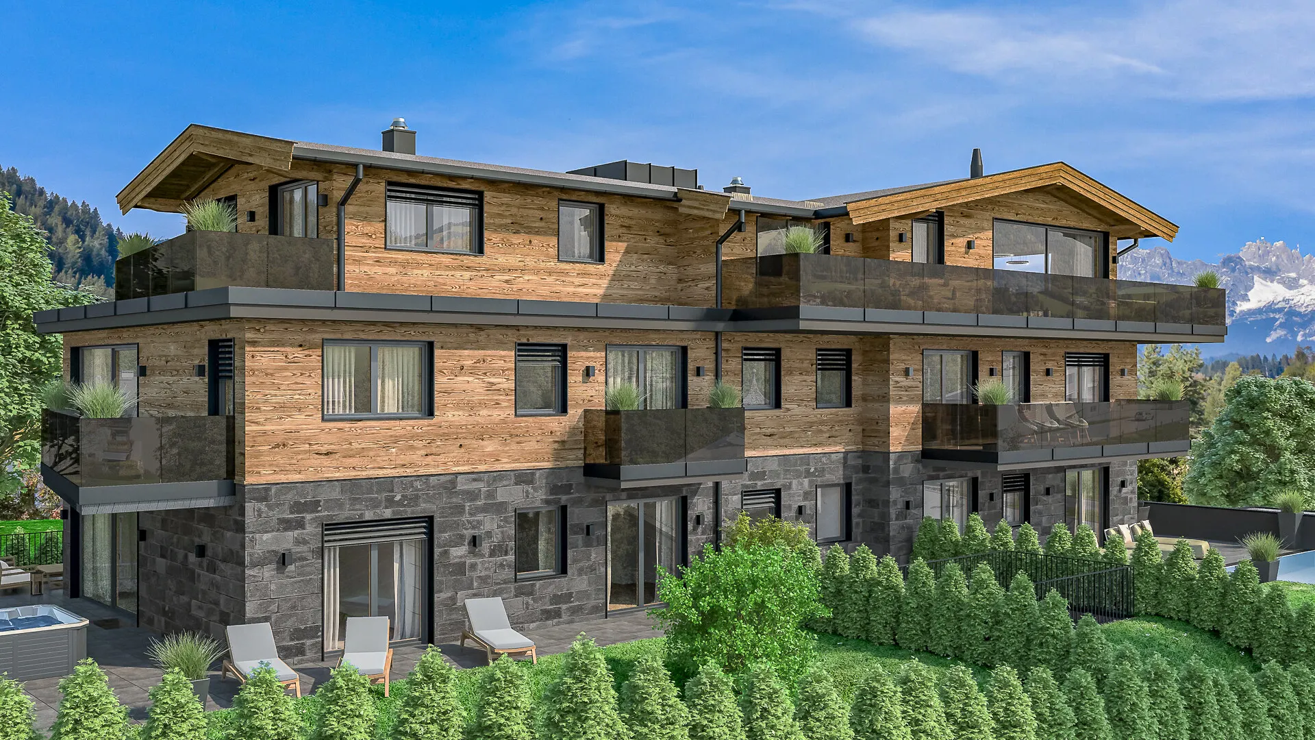 KITZIMMO-Luxus-Penthouse am Hahnenkamm kaufen - Immobilien Kitzbühel.