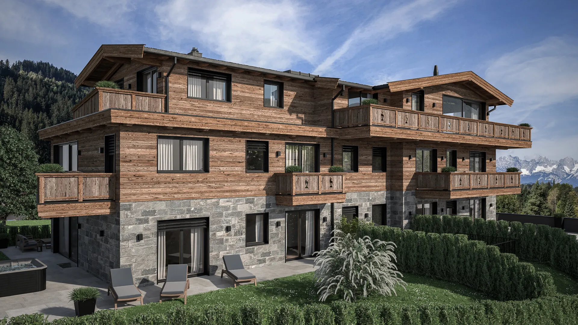 KITZIMMO-Luxus-Penthouse am Hahnenkamm kaufen - Immobilien Kitzbühel.