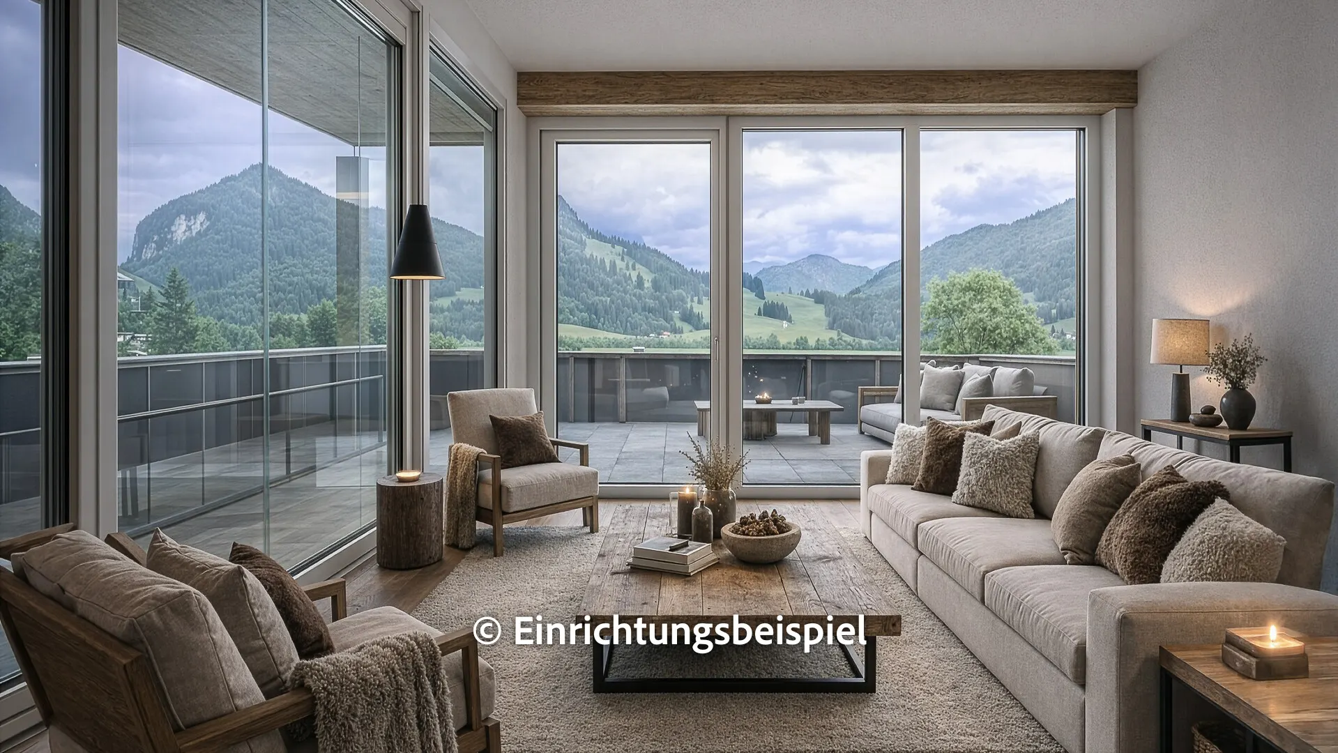 KITZIMMO-Luxuriöses Neubau-Penthouse mit Kaiserblick kaufen - Immobilien Kirchdorf.