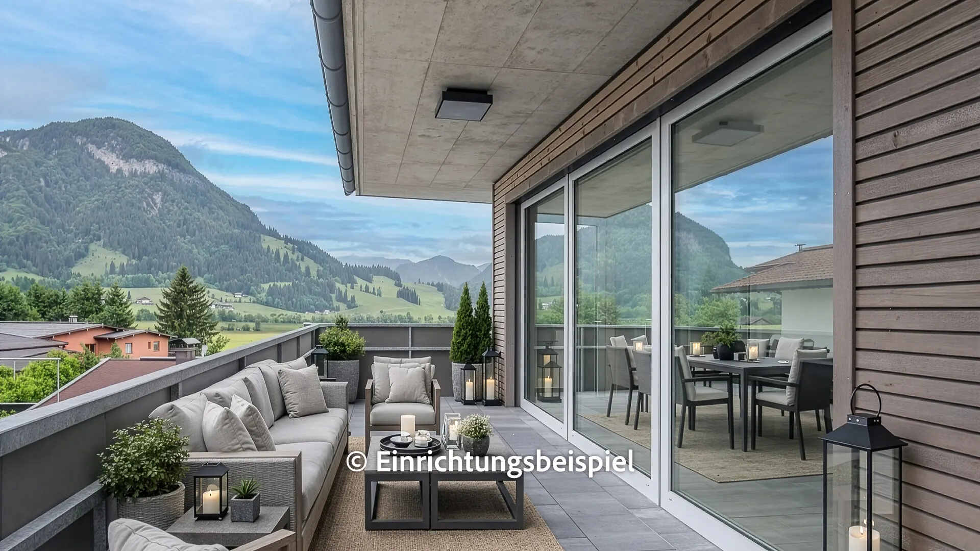 KITZIMMO-Luxuriöses Neubau-Penthouse mit Kaiserblick kaufen - Immobilien Kirchdorf.