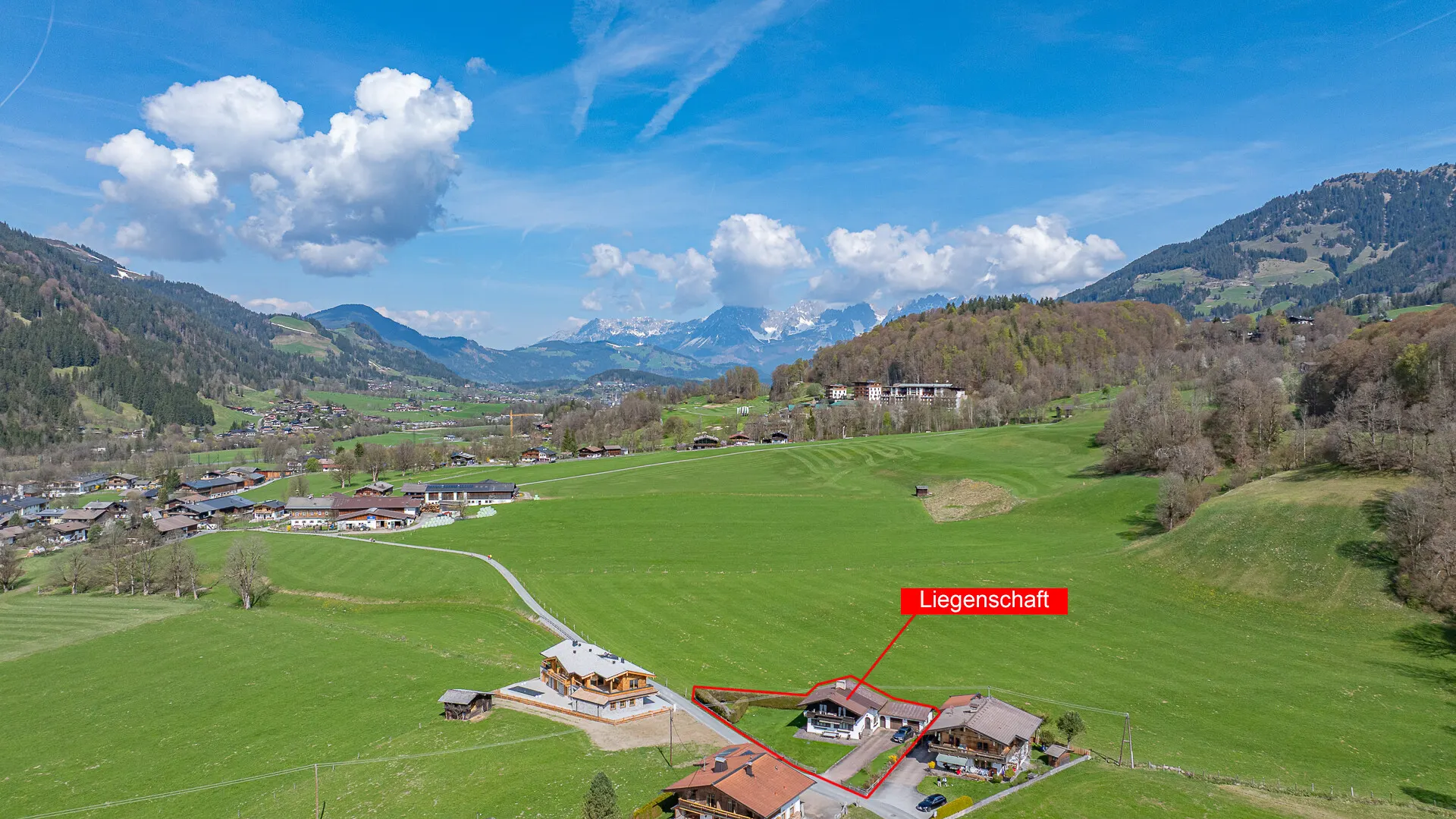 KITZIMMO-Landhaus in Toplage kaufen - Immobilien Aurach bei Kitzbühel.