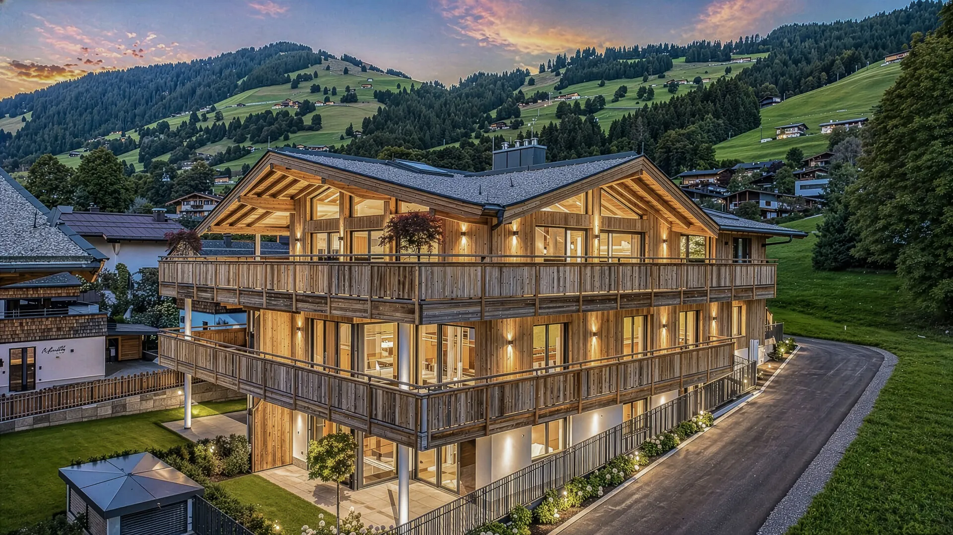 KITZIMMO-Exklusive Neubauwohnung mit traumhaftem Ausblick - Immobilien Brixen.