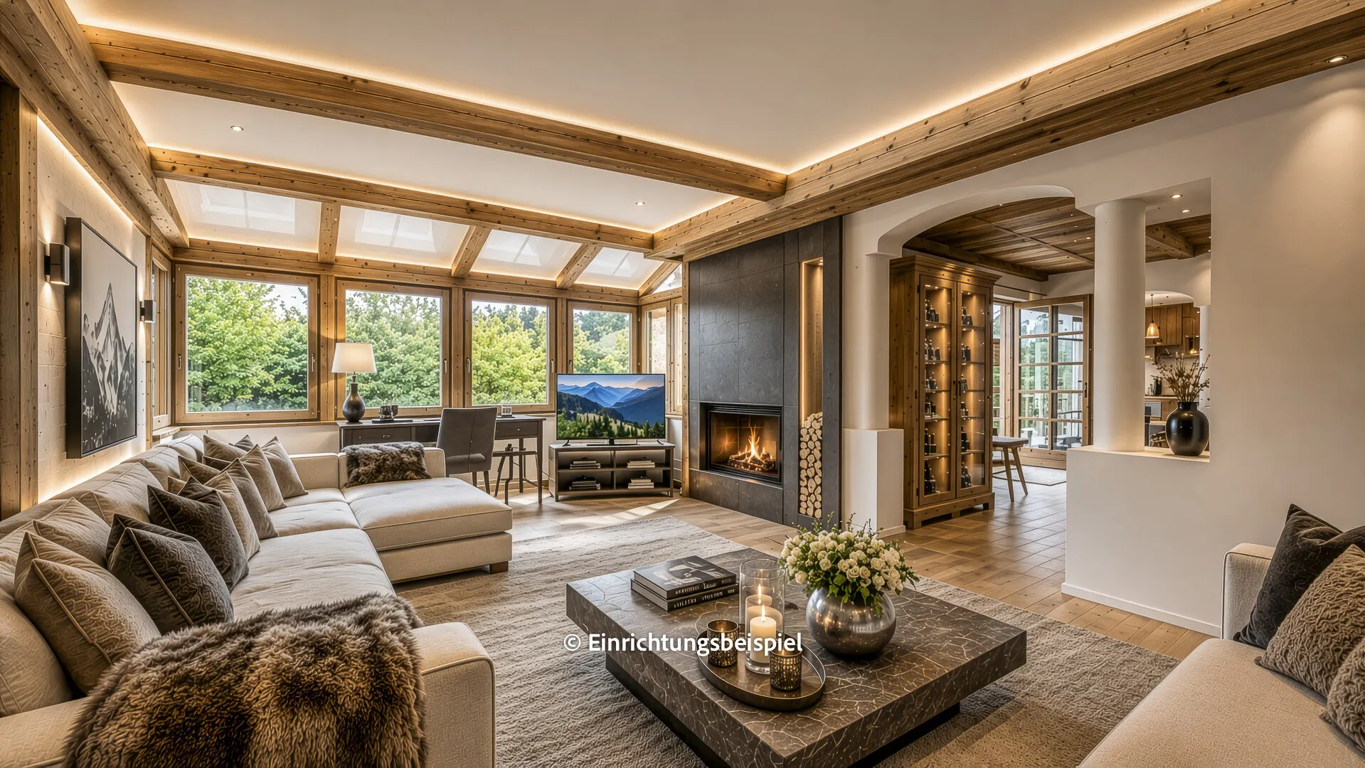 KITZIMMO-Großzügige Wohnung mit schönem Ausblick in Zentrumslage - Immobilien Kitzbühel.