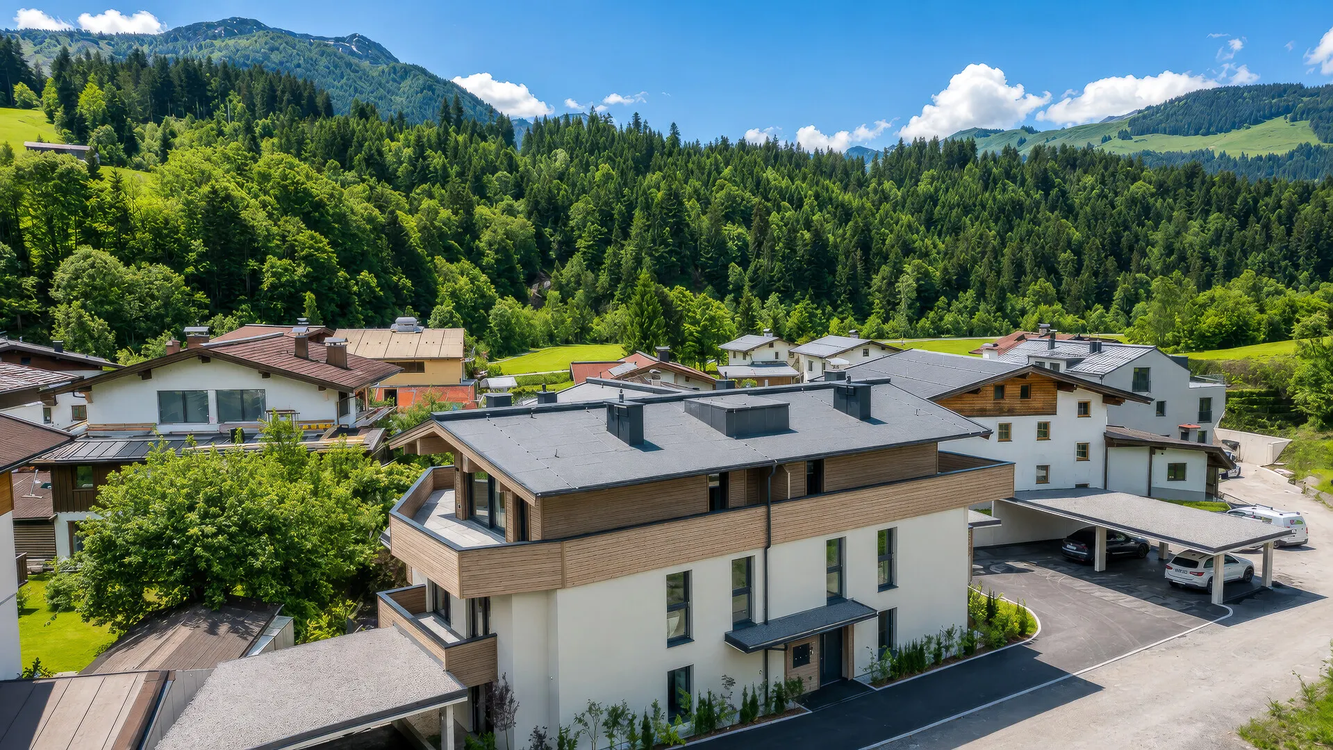 KITZIMMO-hochwertige Wohnung mit Bergblick - Immobilien Fieberbrunn.-3