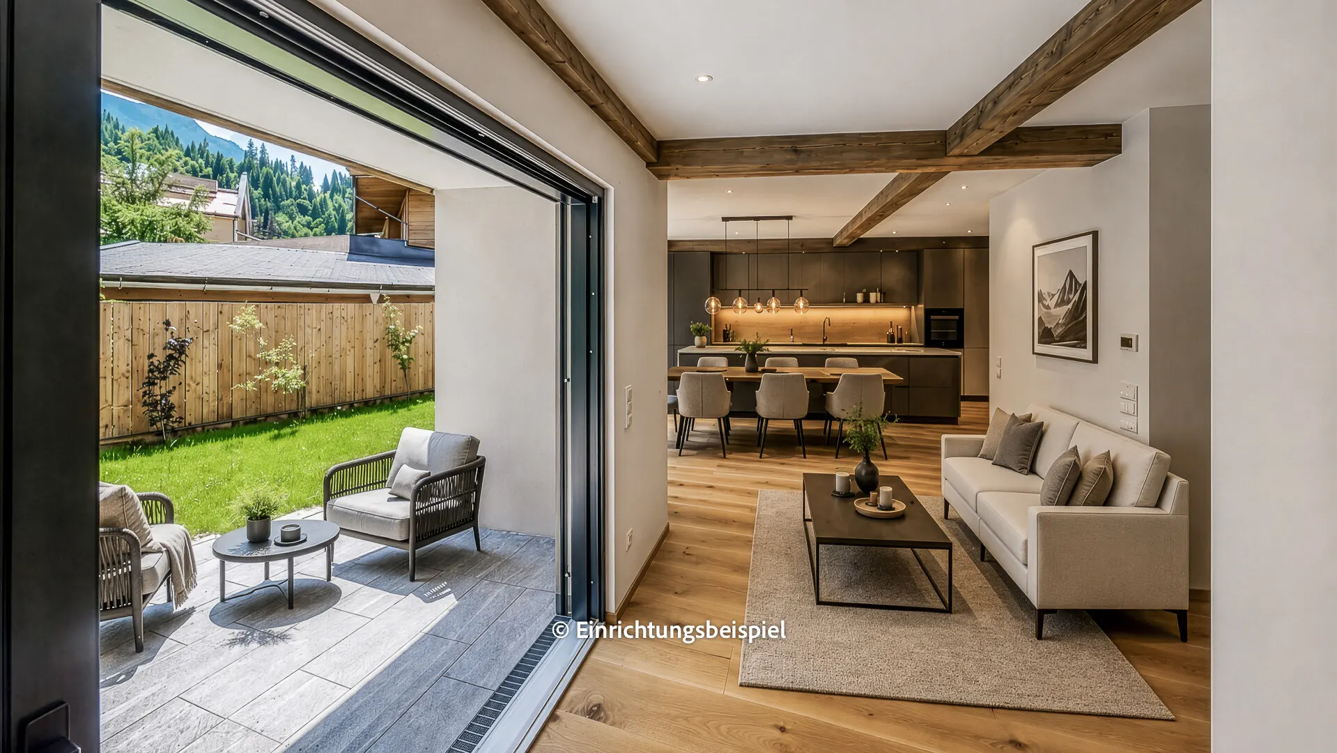 KITZIMMO-hochwertige Wohnung mit Bergblick - Immobilien Fieberbrunn.-2