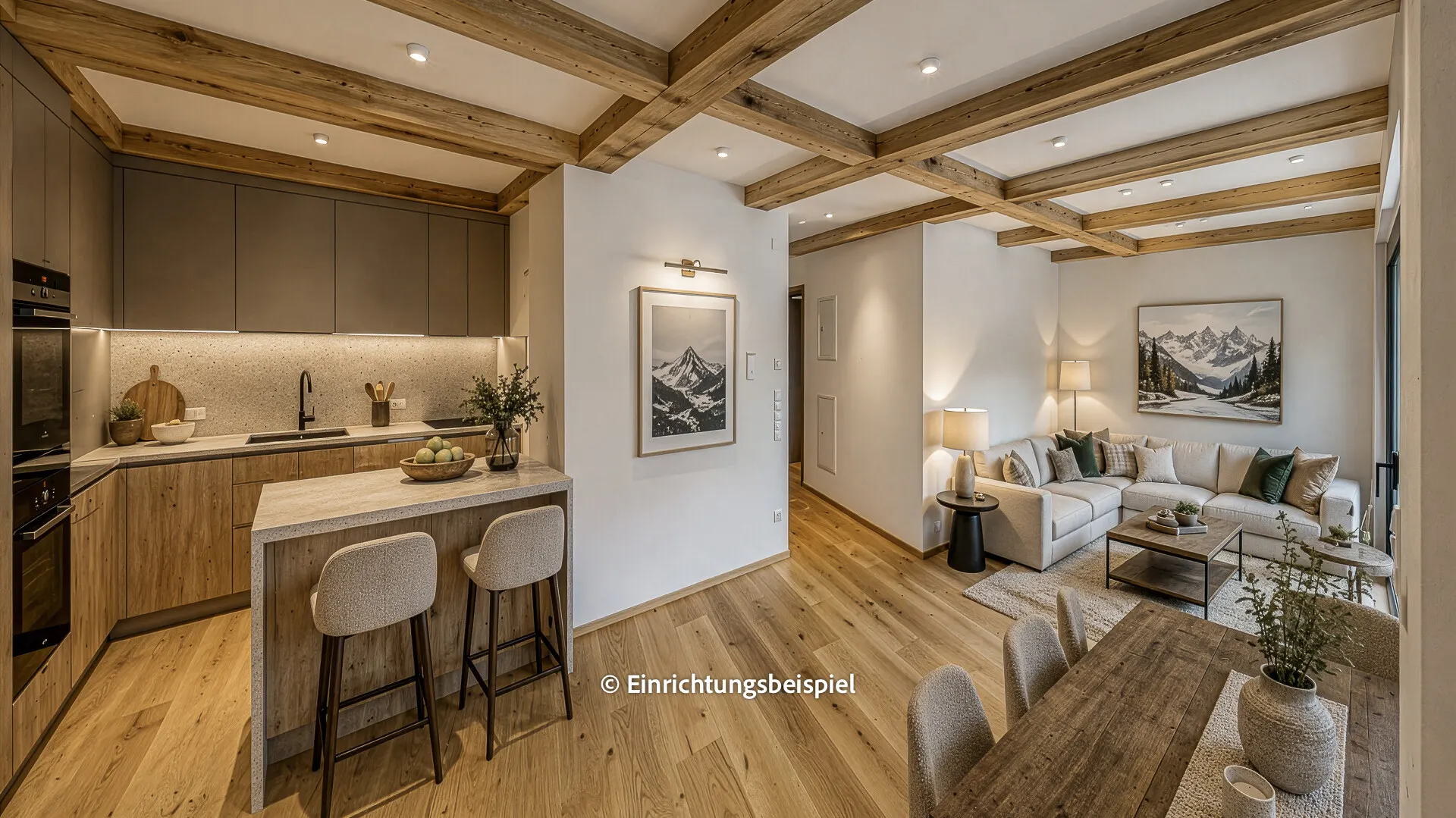 KITZIMMO-hochwertige Wohnung mit Bergblick - Immobilien Fieberbrunn.-3