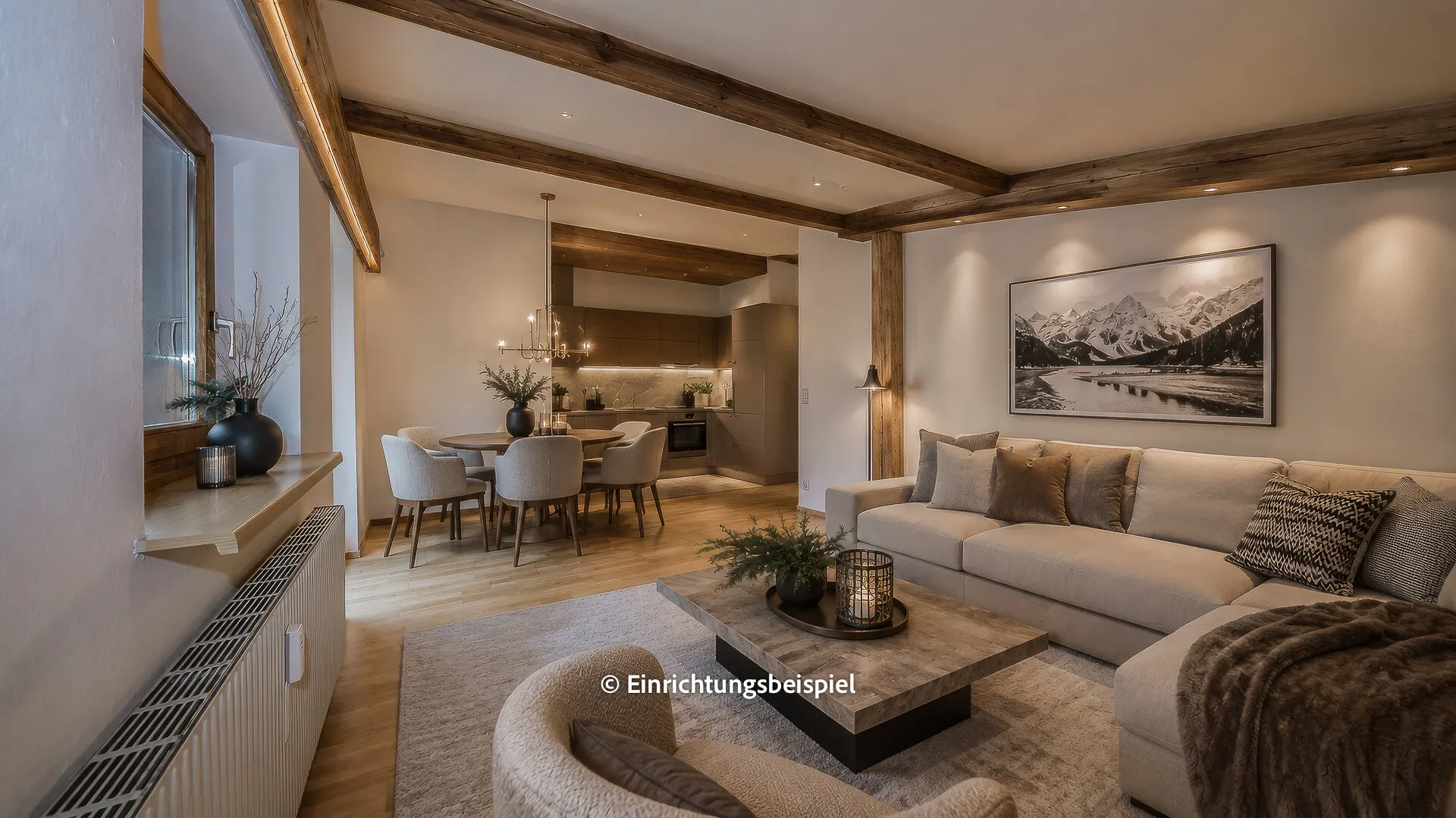 KITZIMMO-Dachgeschosswohnung mit Bergblick kaufen - Immobilien Kitzbühel.