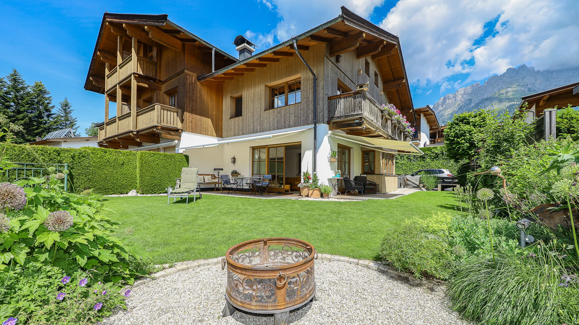 KITZIMMO-Hochwertiges Eck-Reihenhaus in sonniger Top-Ruhelage - Immobilien Going.