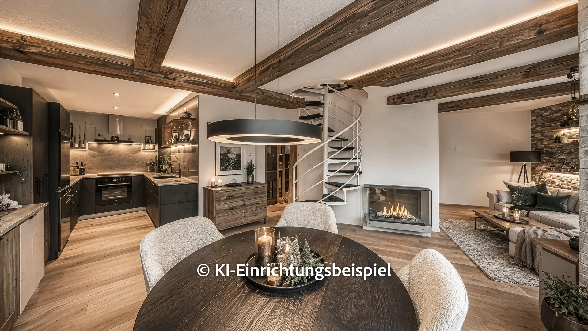 KITZIMMO-Dachgeschosswohnung mit traumhaftem Ausblick - Immobilien Kitzbühel.